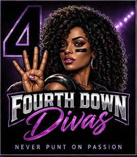 Fourth Down Divas team logo